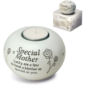 7315 Said With Sentiment Tea Light Holder In Special Mother