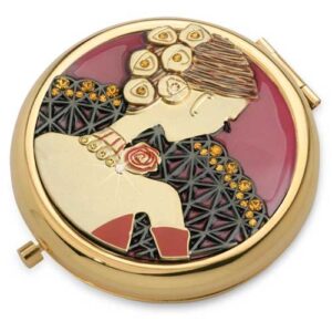 Yvette Jordan Compact MirrorSenorita Gold