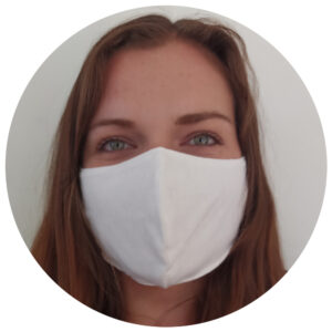 Face Mask White Woman
