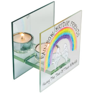 Rainbow Bridge Friends Tealight Holders