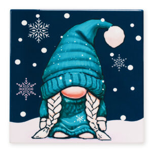 B2B Trivet Mrs Christmas Gonk