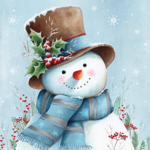 AEL09 Snowman Face