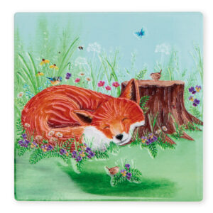 Fox Dozing Coasters B2B