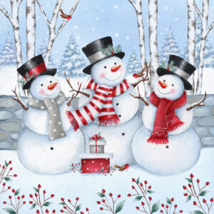 Snowman Trio
